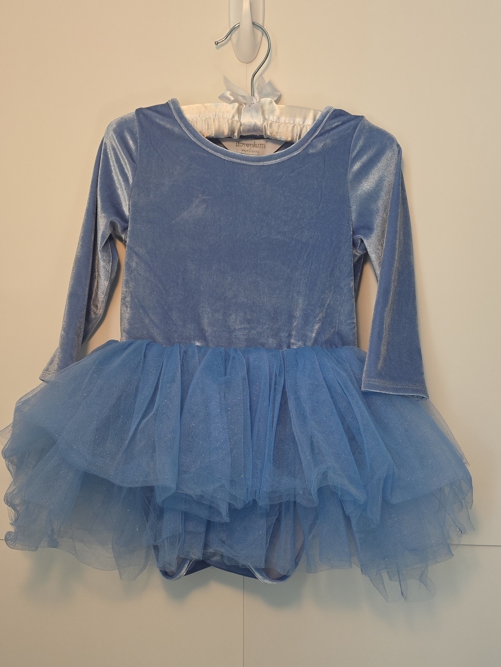 I Love Plum - Blue Velvet Tutu